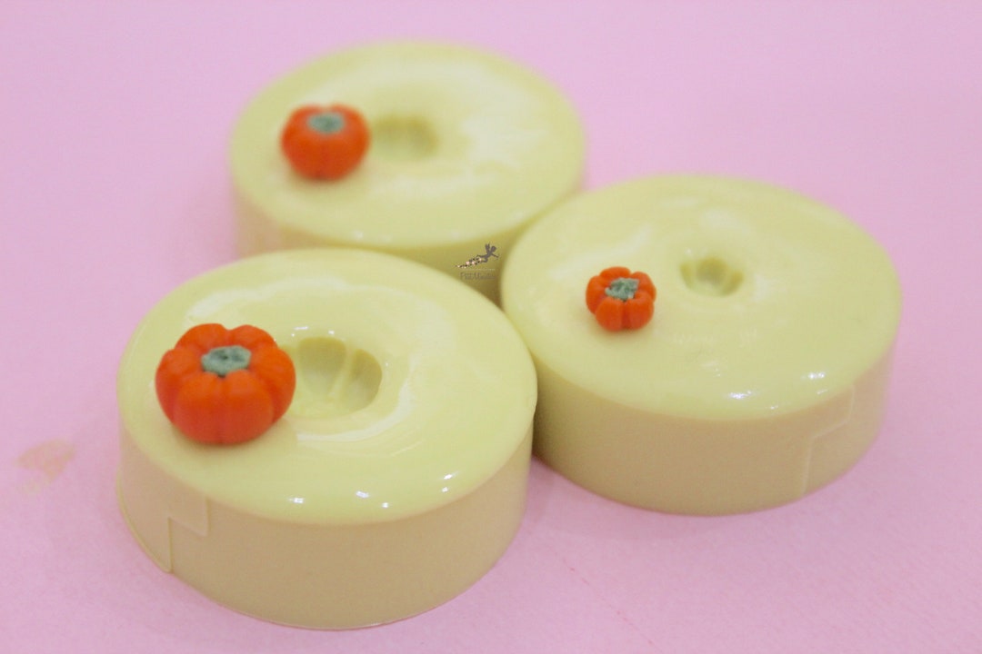 Mold Kawaii Silicone Flexible Mold Pumpkin Halloweendecoden Miniature