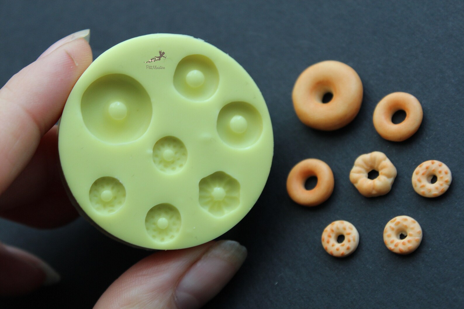 Donut Mold Polymer Claymold Polymer Claymold Etsy