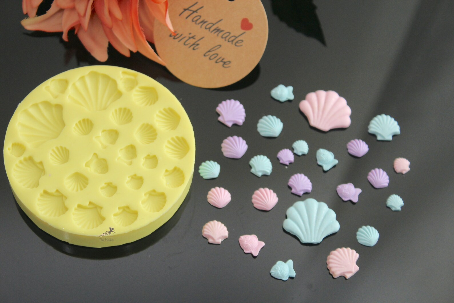 Starfish Mold Polymer Claymold Shellmold Seamold Polymer Etsy