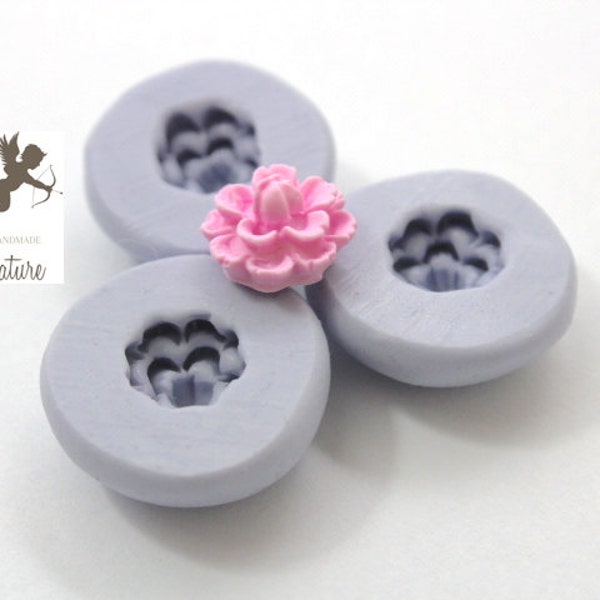 Stampi in silicone-Stampi per il fimo-Stampo Fiore-Fimo-Stampo Gioielli-Stampi silicone-Stampini in Silicone-Stampi Fimo-Dollhouse ST273