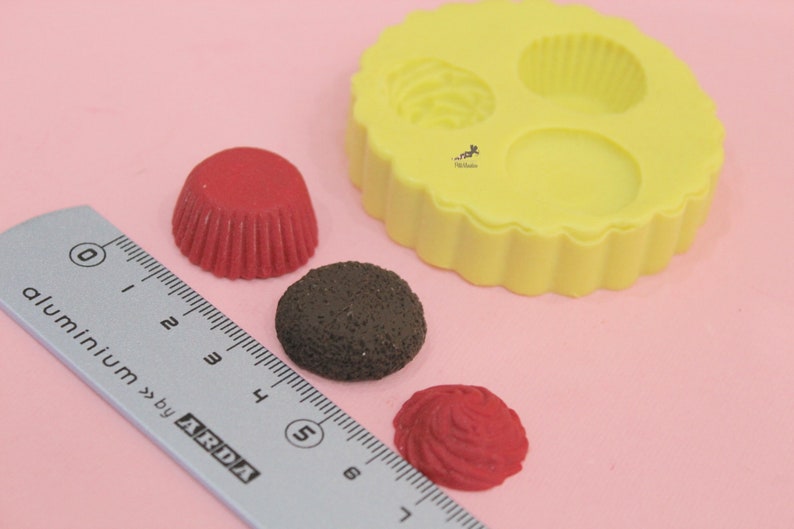 CupCake Base MoldSilicone MoldDollhouse Miniatures