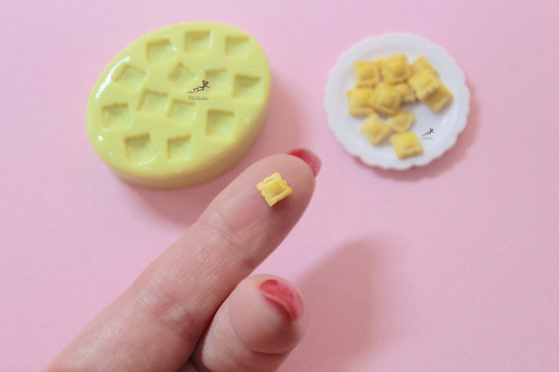 Ravioli Silicone Moldmoldspolymer Clay Moldsilicone Mold Etsy