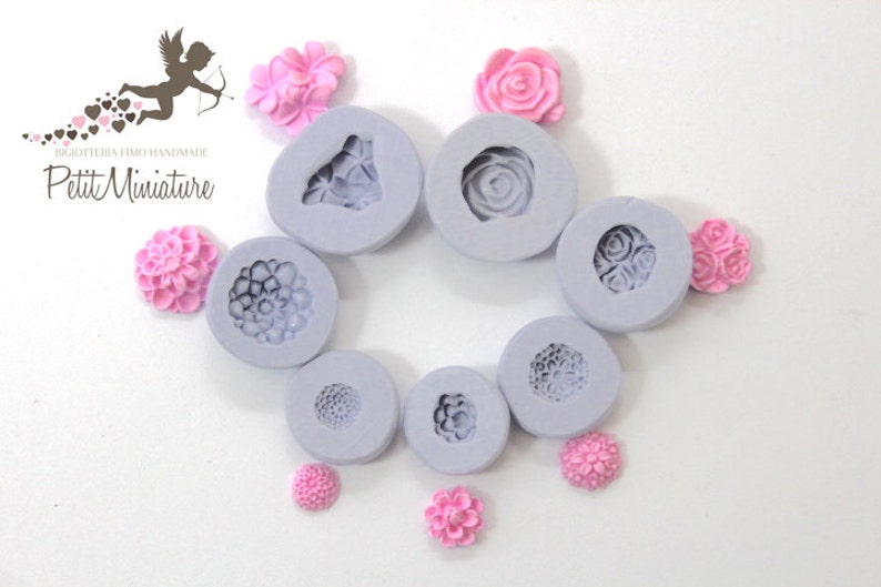 Stampo In Silicone Per Petali Di Fiori - 6 Pezzi Per Rosa, Peonia, Tulipano - Per Cioccolato, Biscotti, Torte - Foto 9