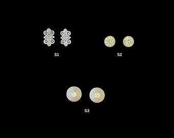 Minimal Bling Spur Straps - Rhinestone Spur Straps - Crystal Spur Straps - Bridle Bling - Equestrian Bling Spur Straps