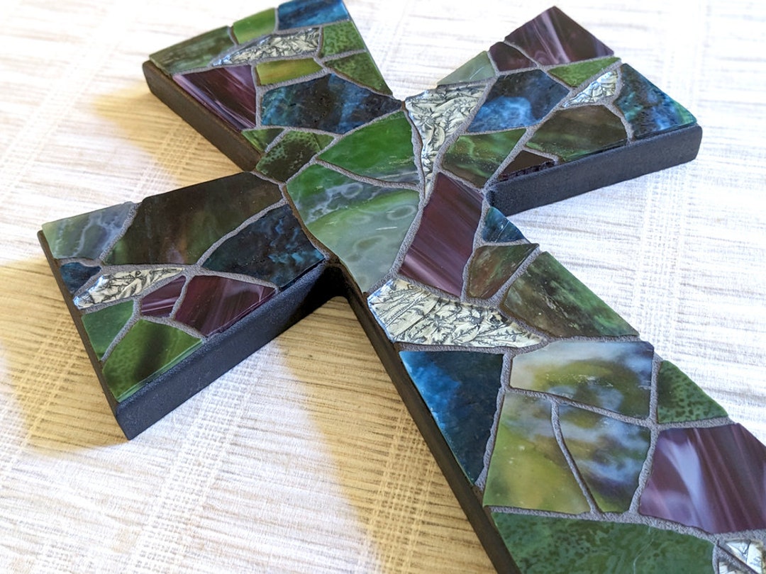 Cross Mosaic Wall Hanging