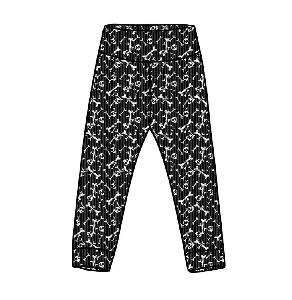 Raining Bones Leggings Halloween Baby 