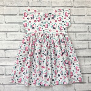 christmas unicorn dress