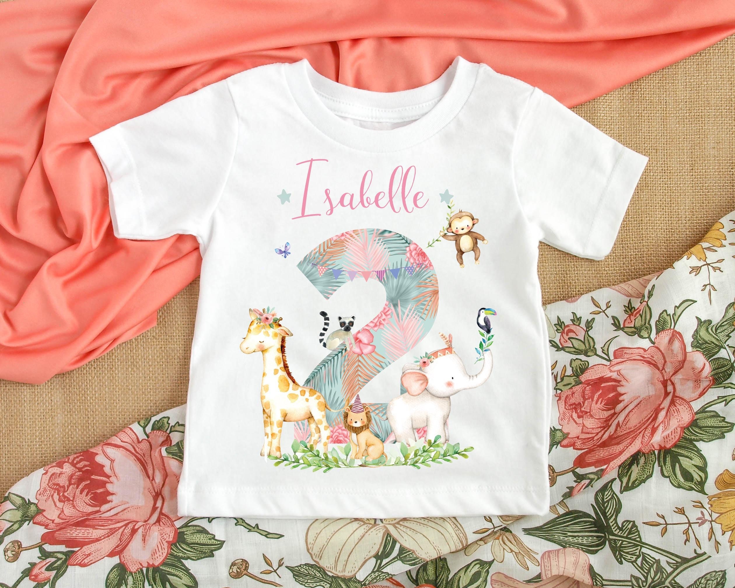 2 wild birthday shirt Clearance