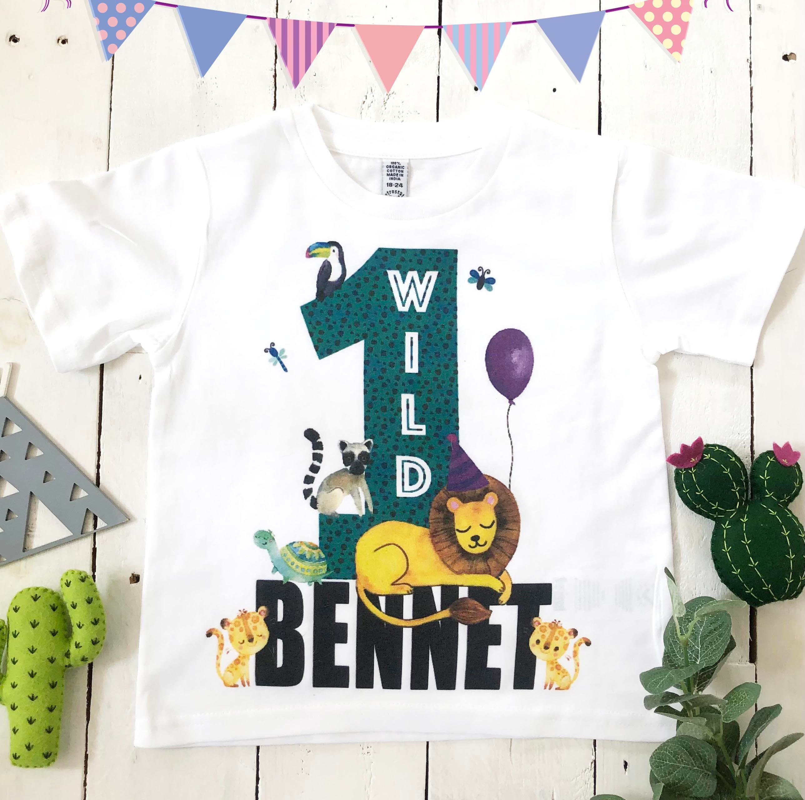 wild one birthday shirt