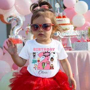 Superhero 4 Year Old Birthday Shirt  Superhero  Theme Kids Party Shirt  I&#39;m 4 Girls Shirt  Girls 4th Birthday Shirt