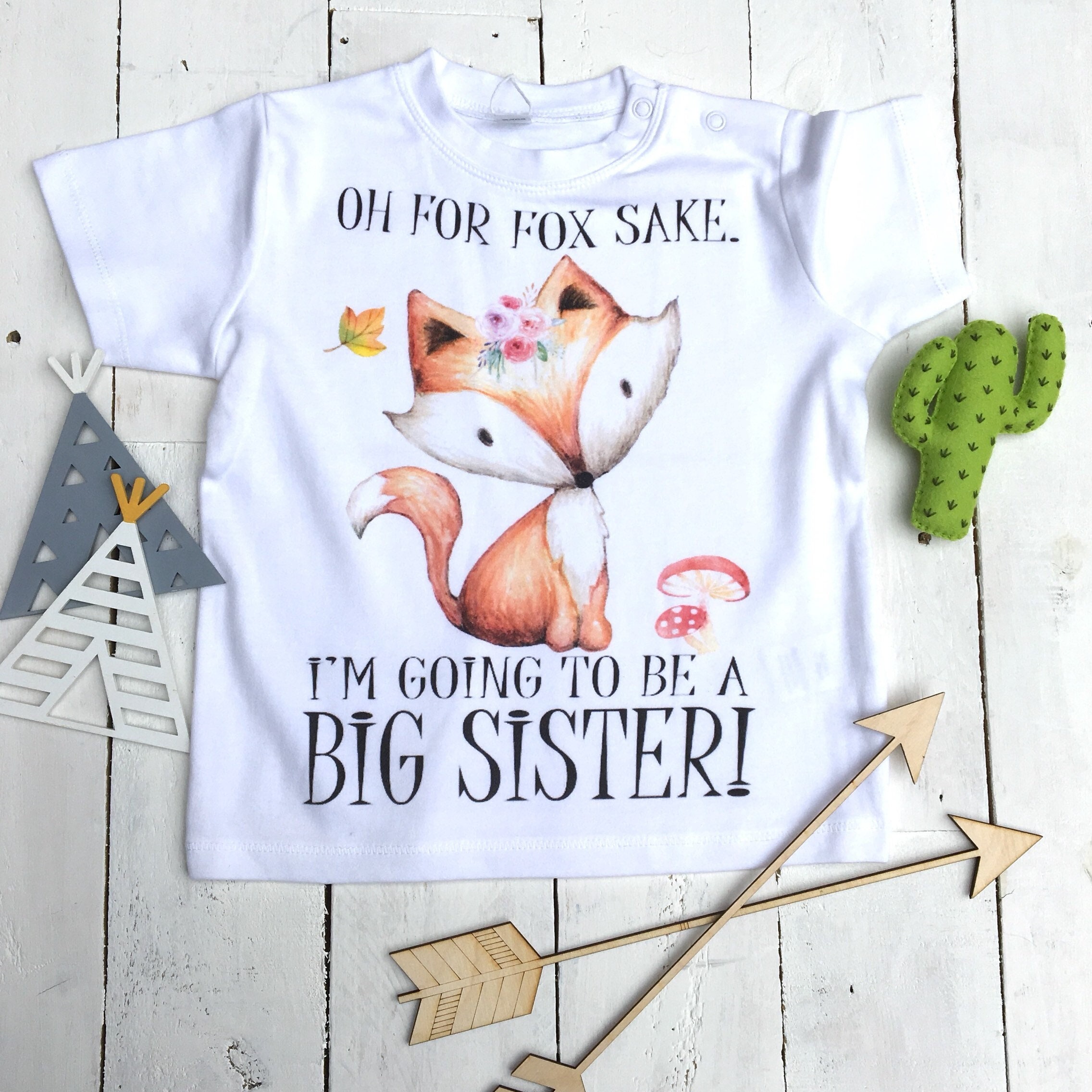 Big Sister Fox Shirt Big Sister Fox Shirt