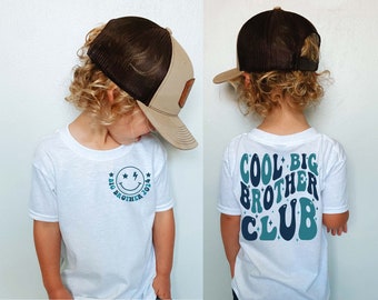 Cool Big Brother shirt, Big Brother Shirt, Blue Shirt, Big Bro Shirt, Baby Announcement for Brother, Funny Bro Shirt, Future Big Brother