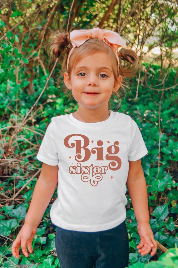 etsy big sister shirt