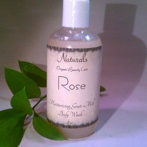 Natural Goats Milk Body Wash Great Lather & Cleansing U Pick Your Scent Organic