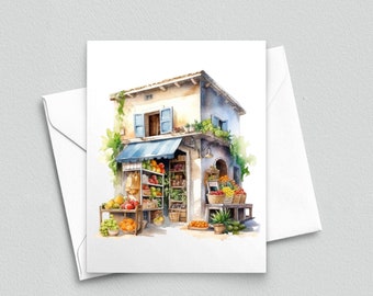 Farm Fresh Finds: Produce Co-op Delights Note Card - A2 Note Cards 114