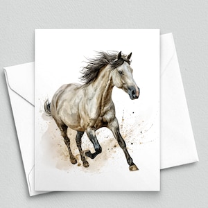 Wild Spirit: Mustang in Motion Notitiekaarten - A2-notitiekaarten 205