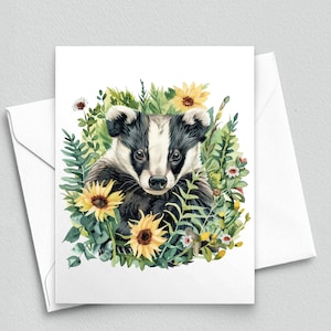 Curious Encounter: Badger's Meadow-notitiekaarten - A2-notitiekaarten 189