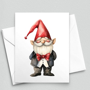 Cartes de correspondance The Dapper Gnome : Gnome en tenue de soirée - Cartes de correspondance vierges A2 261