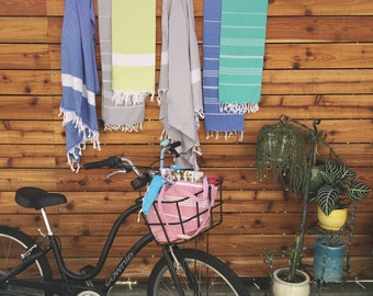 Personalized Turkish Beach Towel, 100% Cotton Custom Design