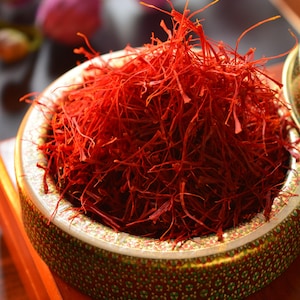 Saffron Organic Premium Threads Super Negin Saffron Spice-Please Read The Description image 2