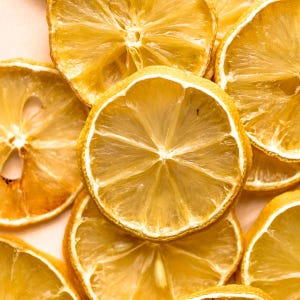 Dried Lemon Slices Dehydrated Lemon Slices Organic No Sugar Added