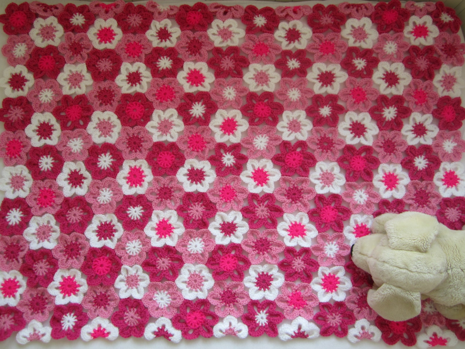 Flower Baby Blanket Floral Baby Blanket Flower Blanket Etsy