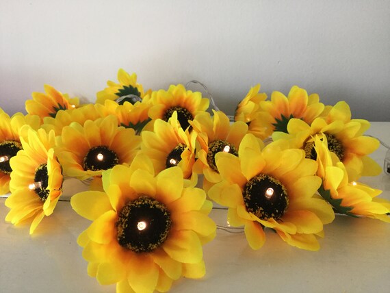 Sunflower led string lights deals