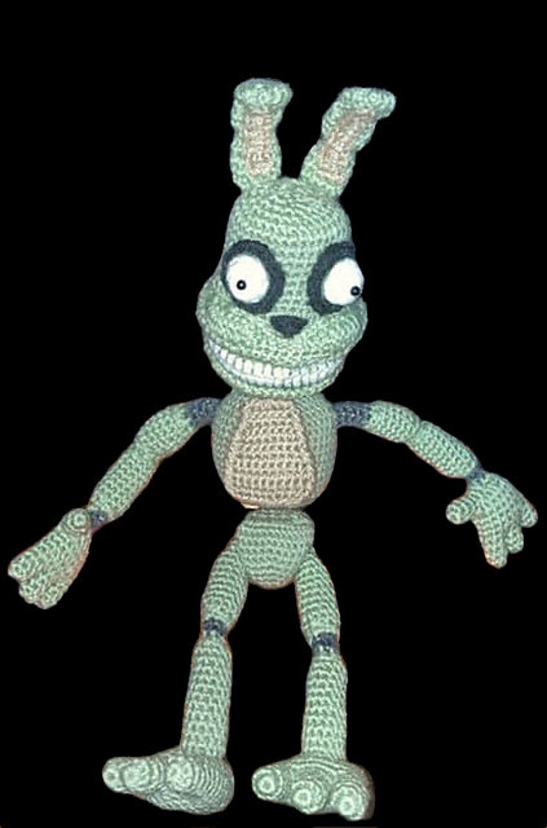 Glitchtrap Plush Sewing Pattern PDF. Fnaf Malhare Plushie 