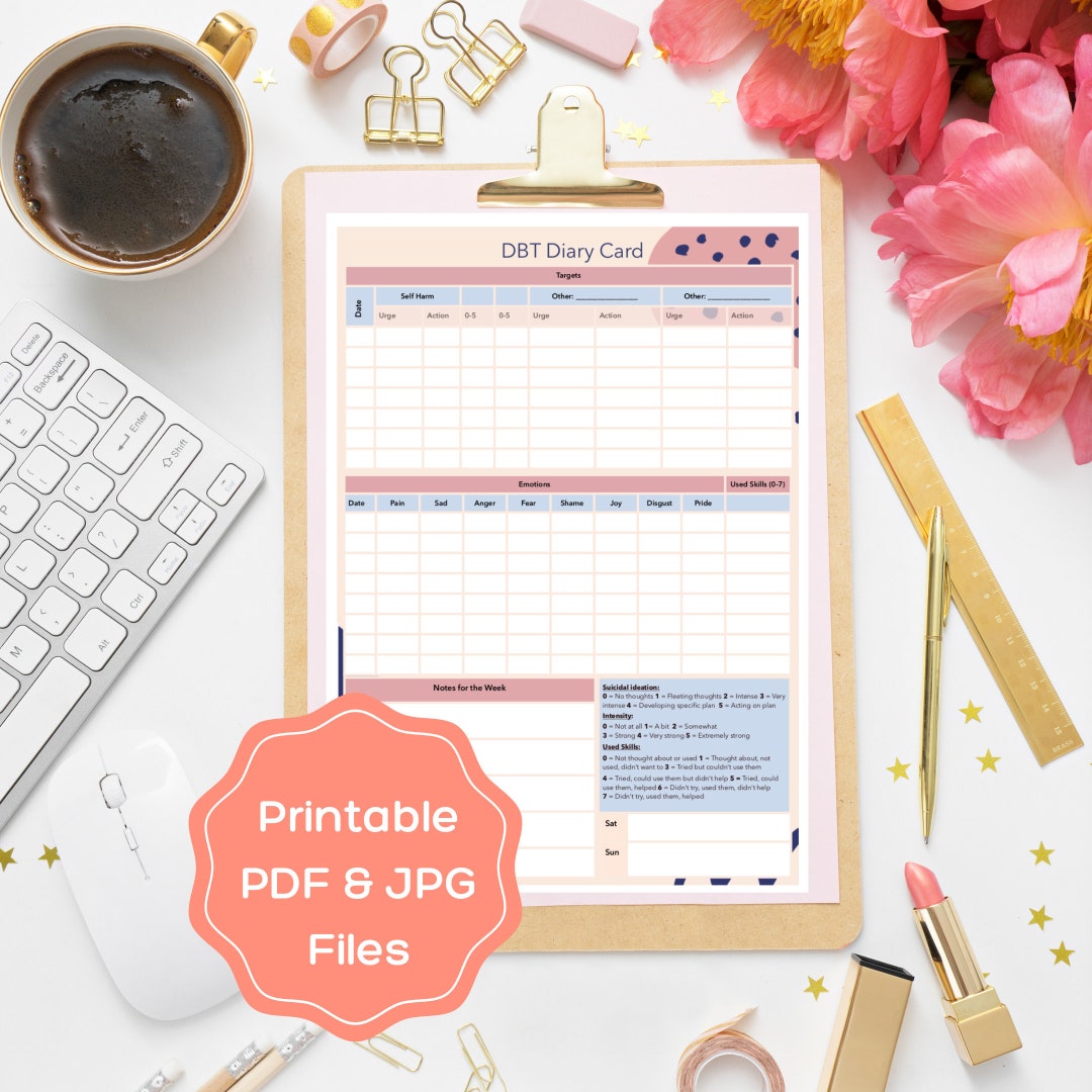 dbt-diary-card-simple-weekly-template-digital-printable-pdf-jpg-etsy