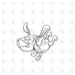 Digi Stamp Beagle with floppy ears image 2