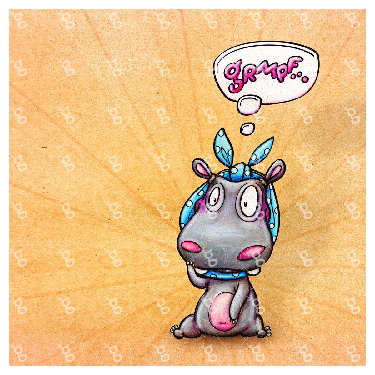 Digi Stempel Instellen Nijlpaard Met Bandana V1 Etsy Digi Stempel Instellen Nijlpaard Met Bandana V1 Etsy