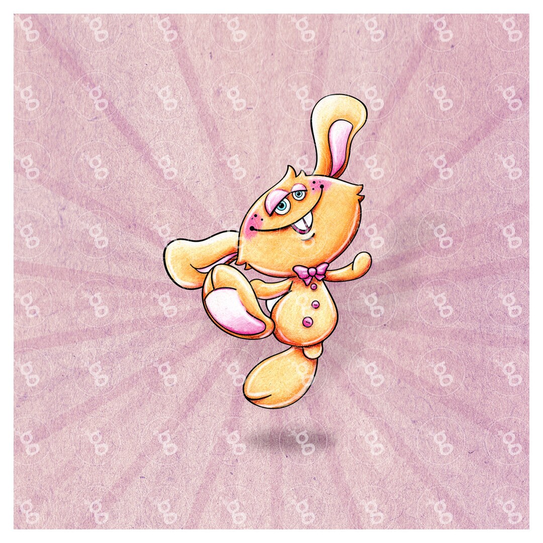 Digi Rabbit Digi Stamp rabbit - Etsy Australia