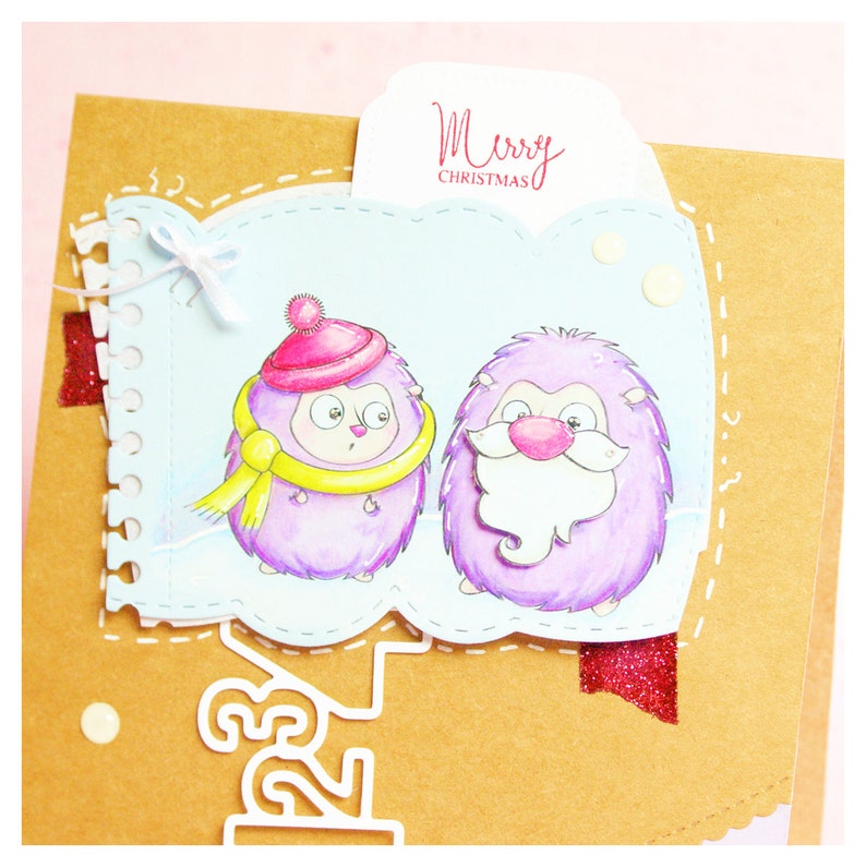 Download Digi Stamp Set Hedgehog With Mustache Tutorials Craft Supplies Tools Safarni Org