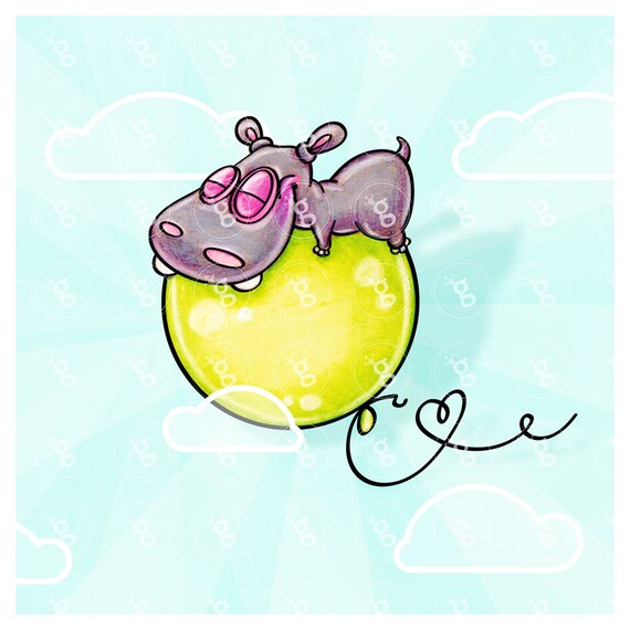 Digi Stamp Handheld Hippo V8