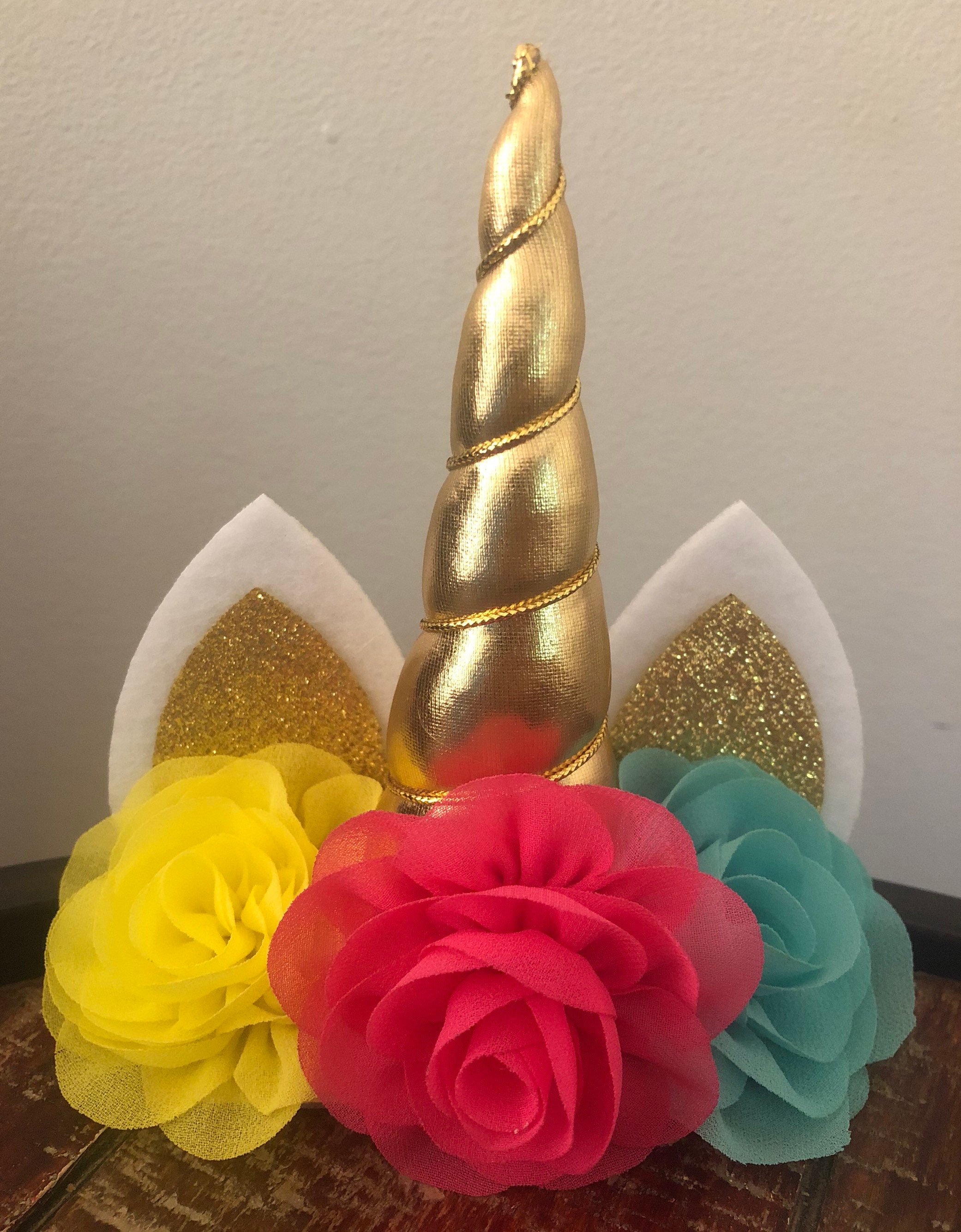 Unicorn Cake Topper Unicorn Party Unicorn Cake Unicorn Etsy