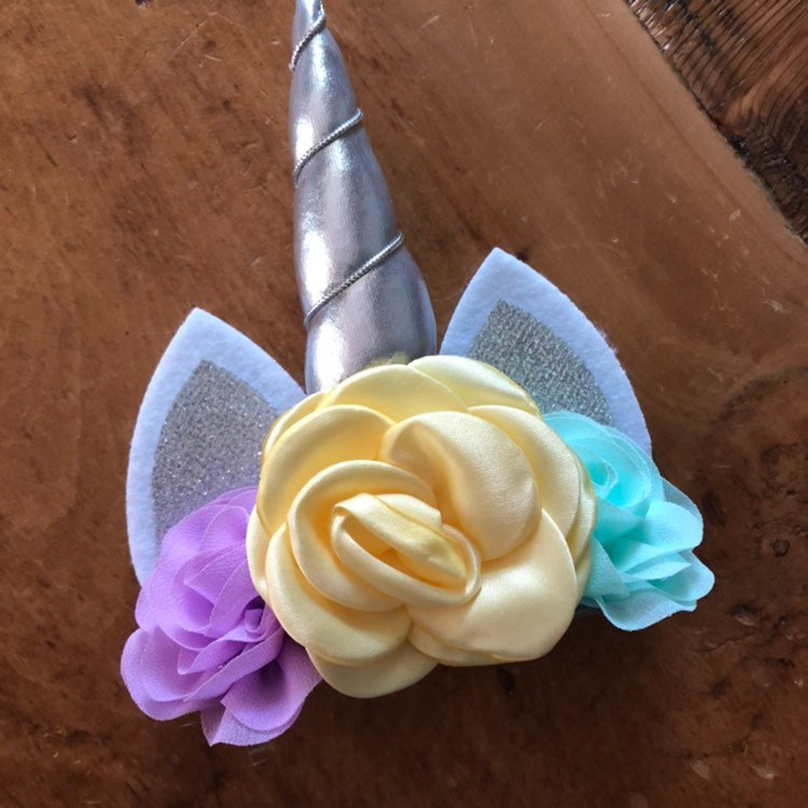 Unicorn Horn Cake Toppers Page Two