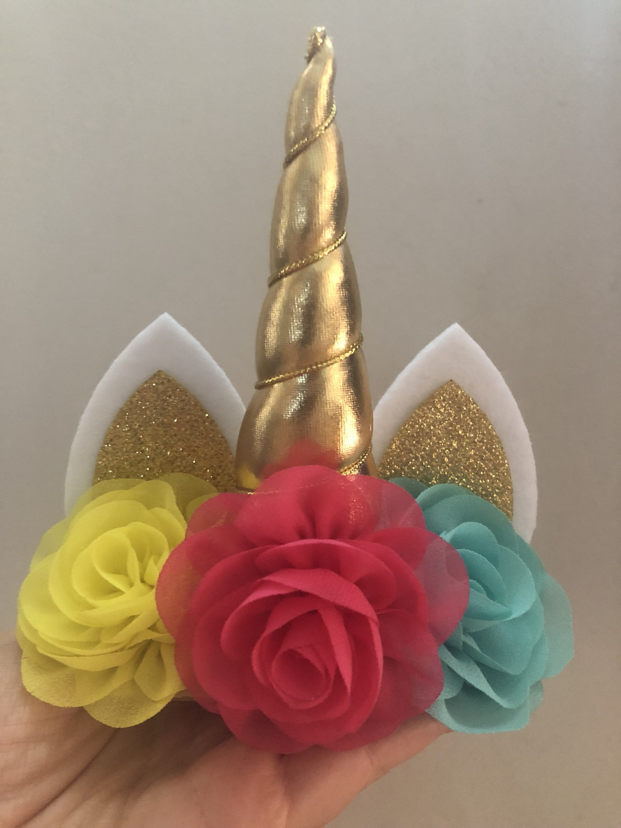 Unicorn Cake Topper Unicorn Party Unicorn Cake Unicorn Etsy