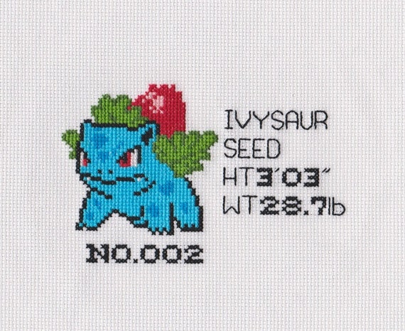 Pokémon Cross Stitch Kit