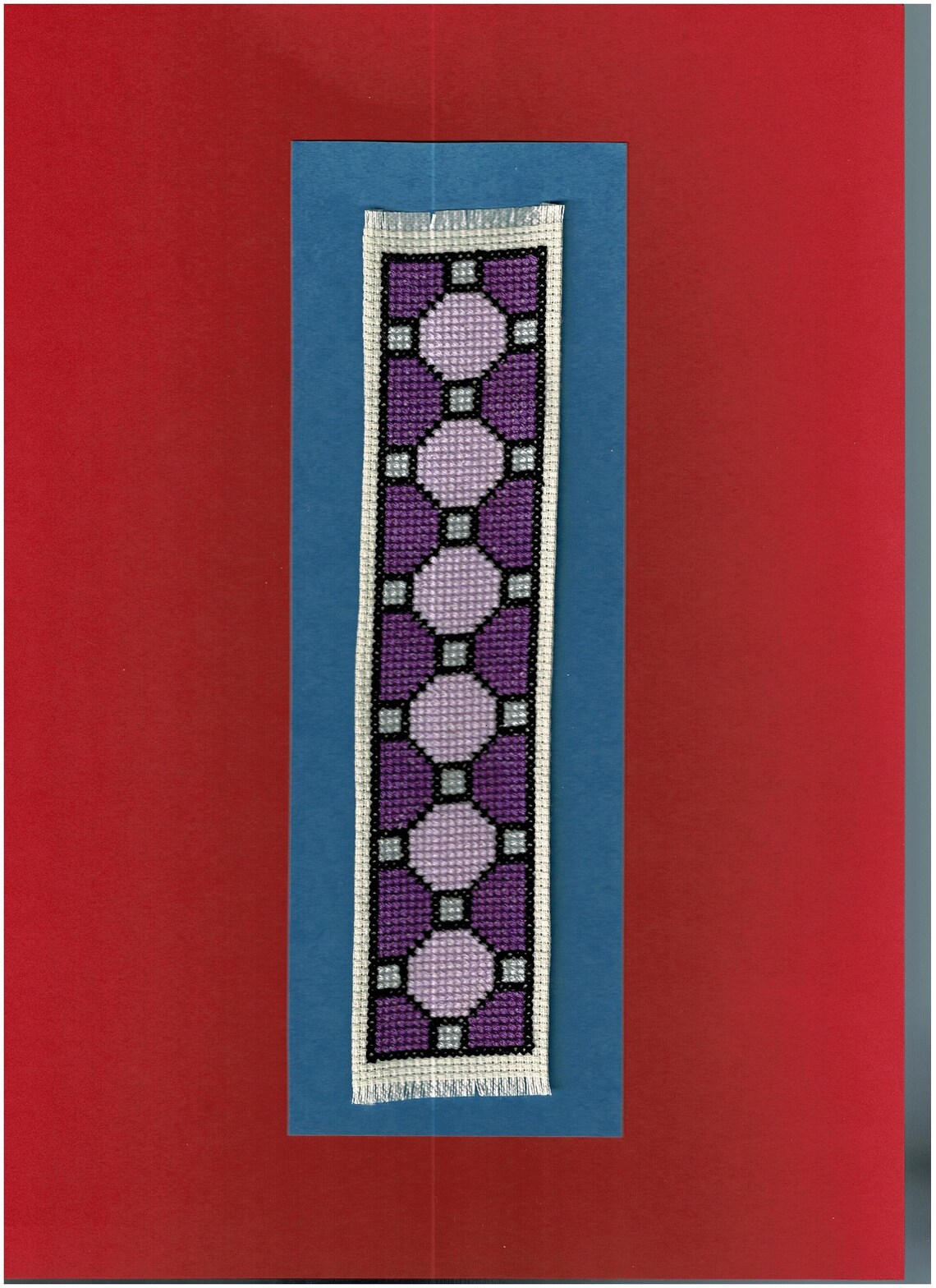 Cross stitch bookmark kit