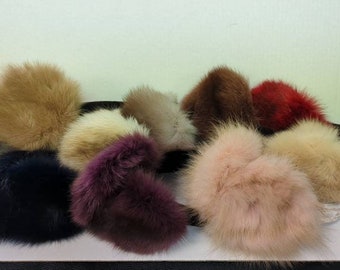Gorgeous Authentic Sable Fur Earmuffs
