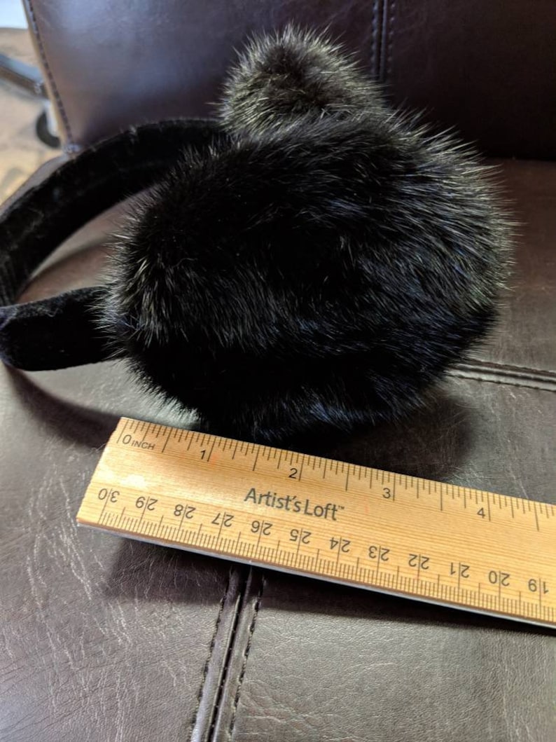 Amazing Authentic Mink Fur Earmuffs Etsy