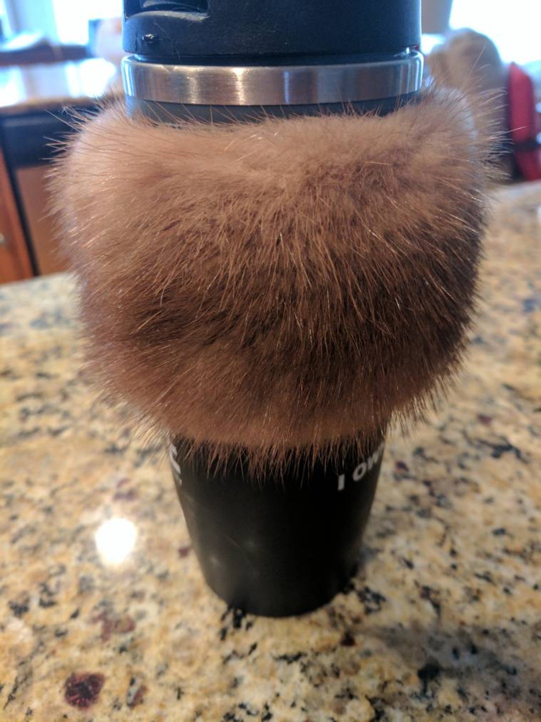 Mink Fur Cup Cozy Sleeve - Etsy