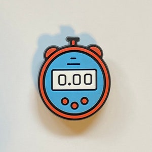 STOP WATCH timer swim charm for crocs, swim official, Swimmer Shoe Charm,  swim gift, swim team gift, swimmer gift, swim stocking stuffer