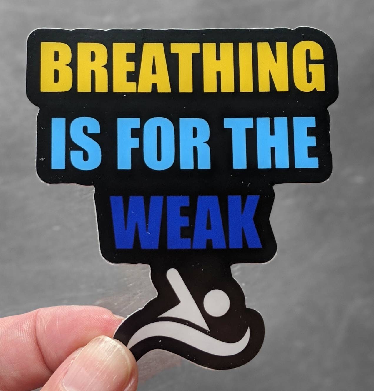 Vinyl swim Sticker water bottle sticker swim gift swim team Etsy