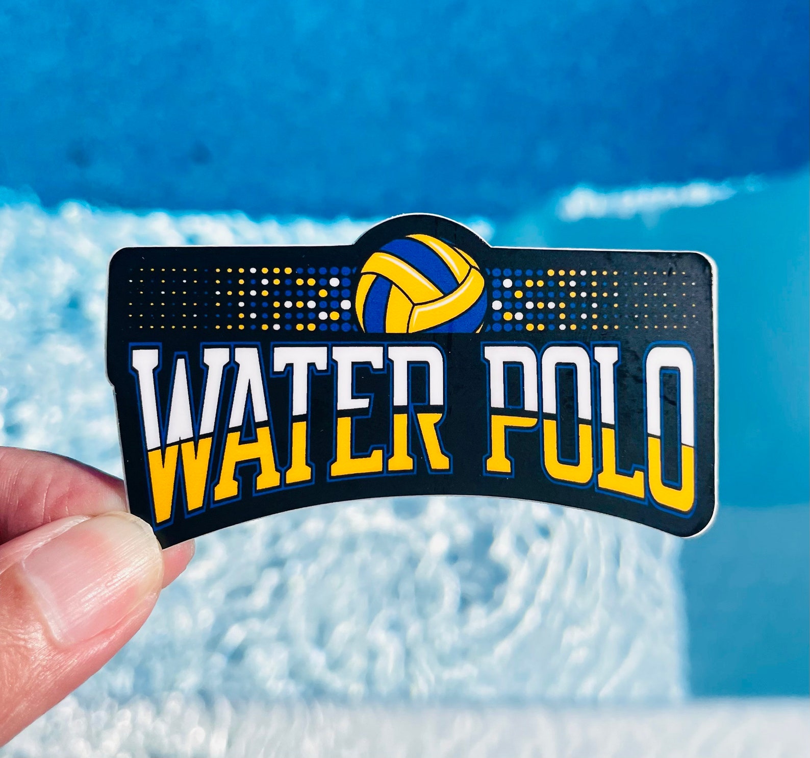 Polog Sticker WATER POLO STICKER, Water Bottle Sticker, Water Polo Mom, Water Polo ...