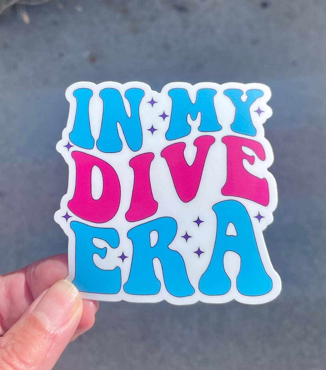 In My Dive Era Sticker - Springboard Diving Gift - Etsy