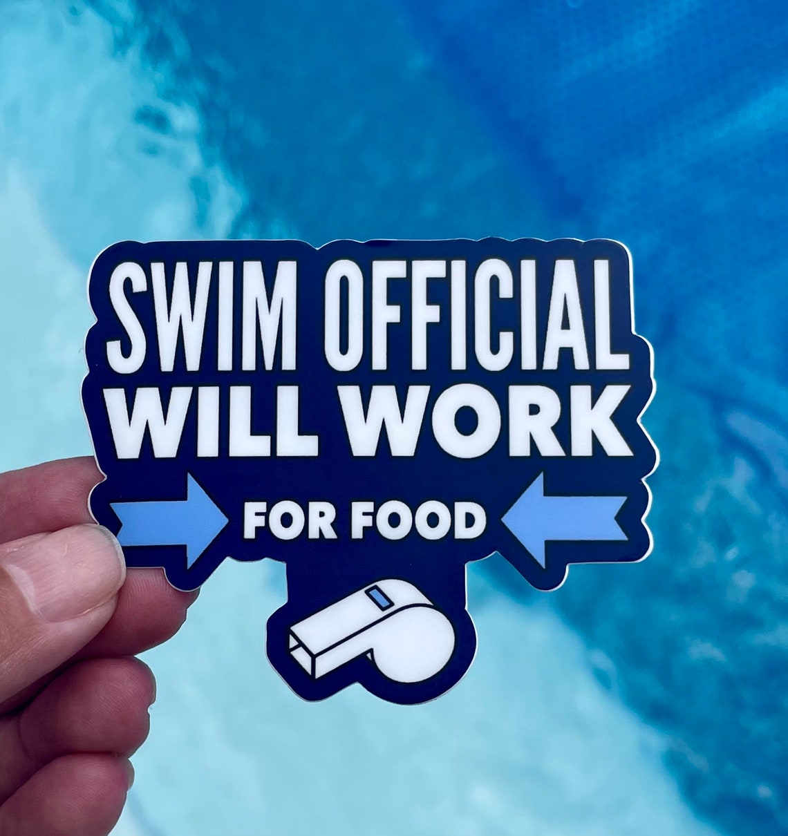 Vinyl Swim Sticker Water Bottle Sticker Swim Gift Swim Team Etsy