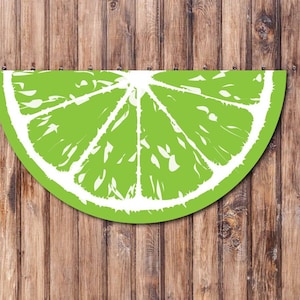 Lime _Wreath Sign