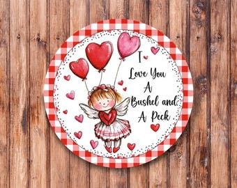 Bushel and a Peck Wreath Sign