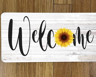 Sunflower Welcome_Wreath Sign